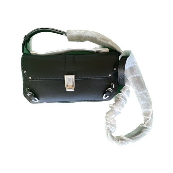 NWT RAG & BONE Max Leather Crossbody Bag in Black - Picture 6 of 6